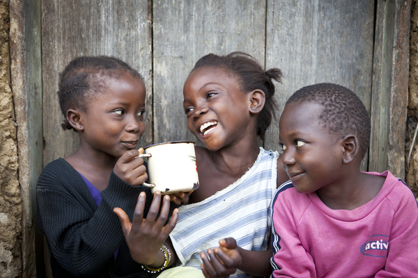 Baindu, Amie and Vandy. Nyeama, Sierra Leone.