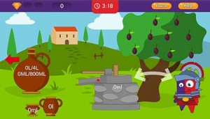 Emile measurement game screenshot 